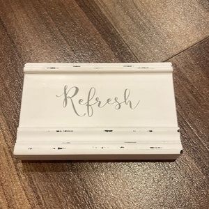 Quill to Paper Wood Sign